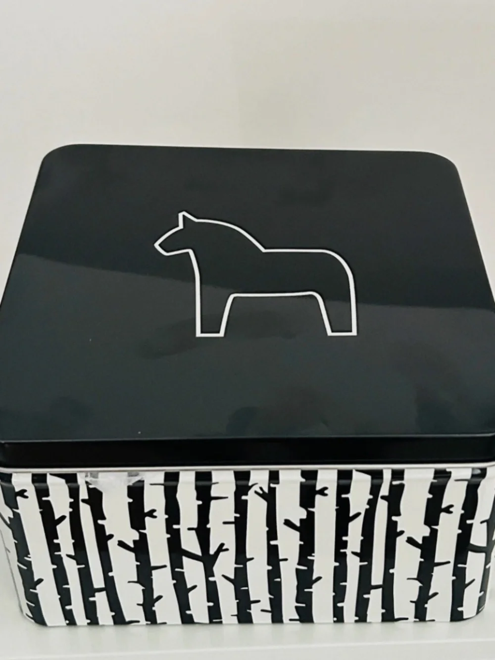 HÄSTHAGE Tin with Lid Set of 3 Metal Box